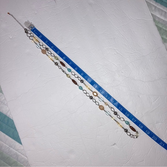 Lia Sophia 36" Necklace Silver with Beads - Picture 8 of 8